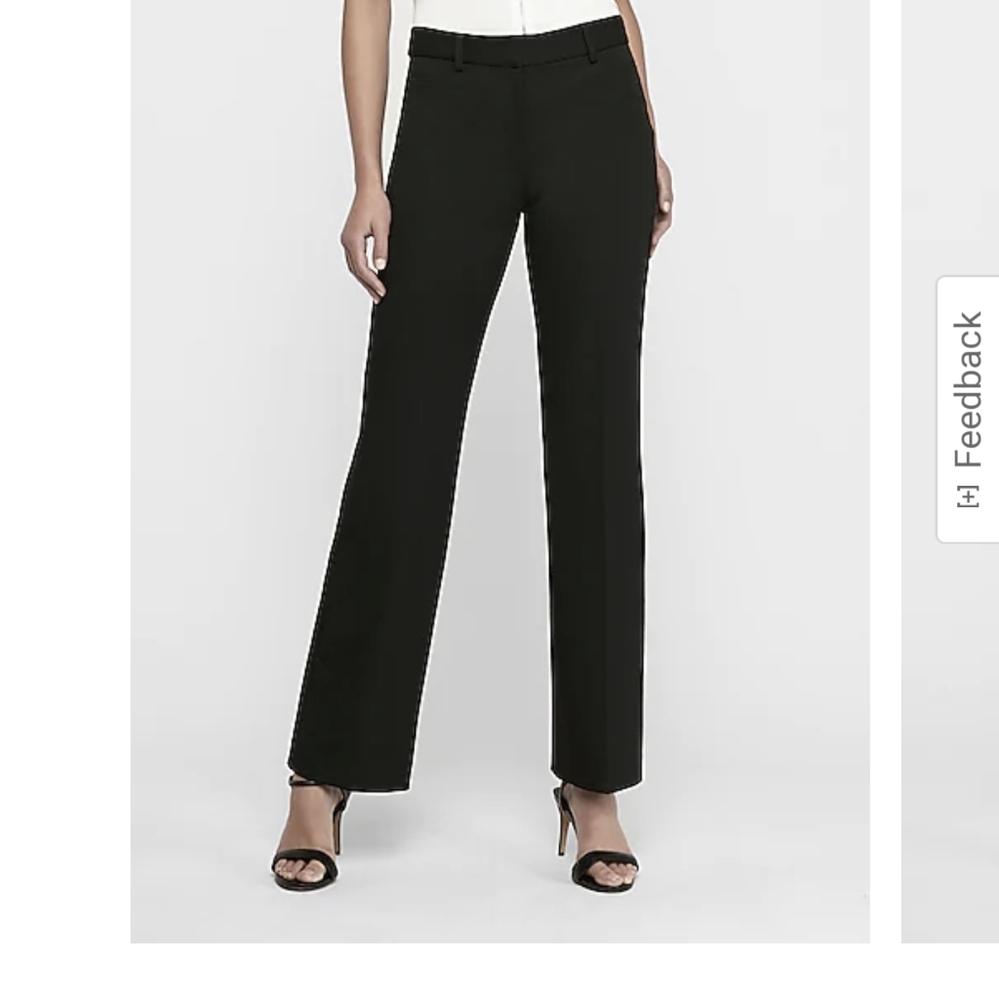 Two express Editor pants  mid rise